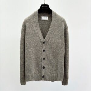 Maison Martin Margiela Charcoal Cardigan Sweater